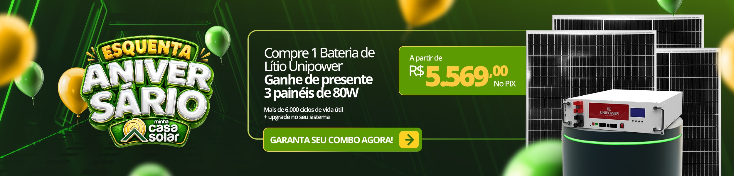 Bateria Litio COmpre&Ganhe