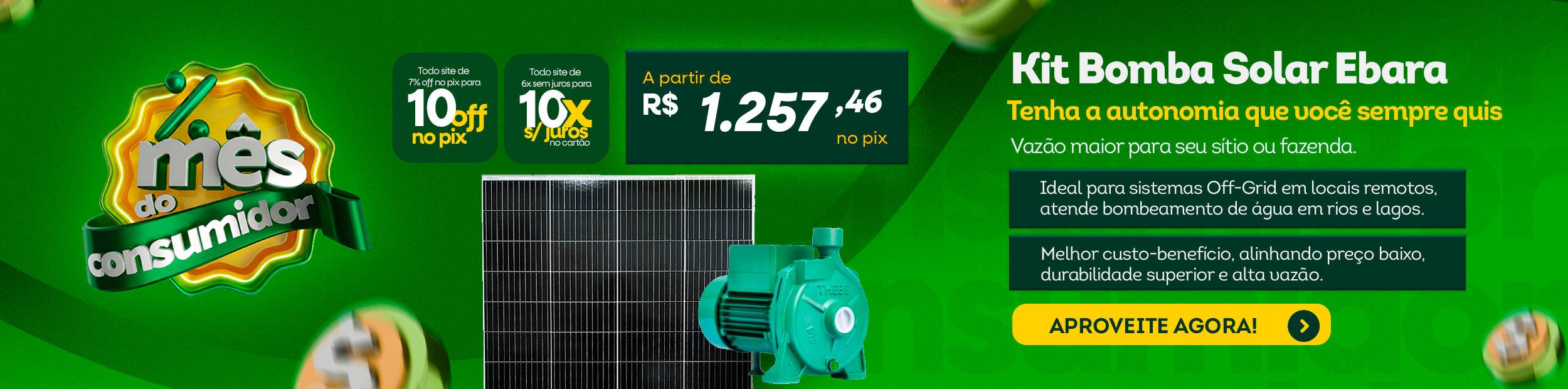 Kit Bomba Solar Centrifuga