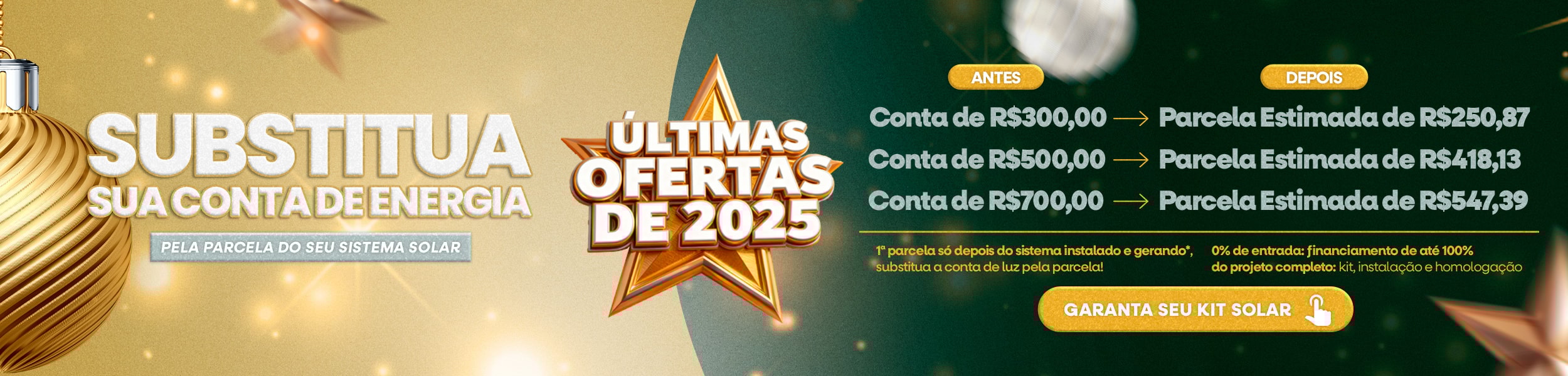 Comece a economizar na próxima conta