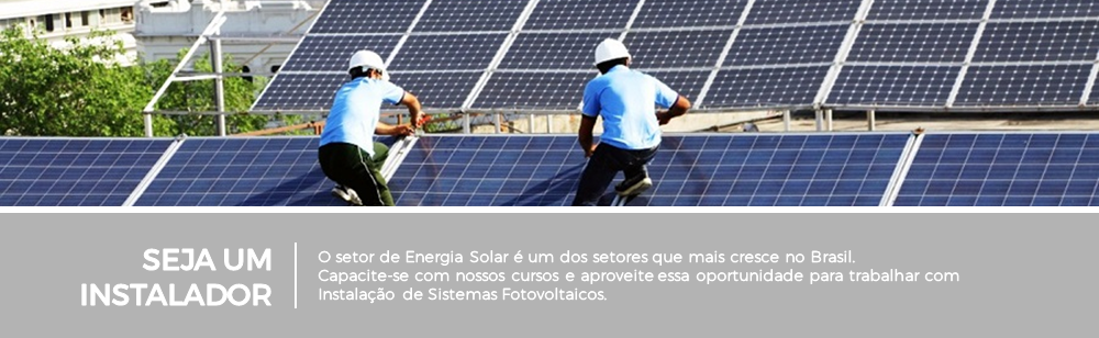 Cursos de Energia Solar em todo Brasil