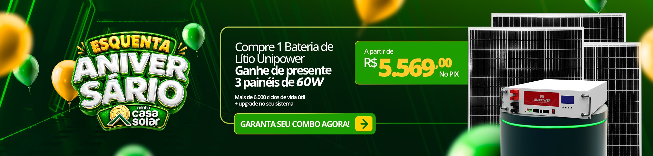 Bateria Litio COmpre&Ganhe