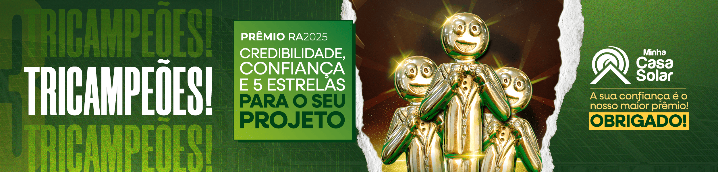 Prêmio Reclame Aqui: Três Vezes Premiados!