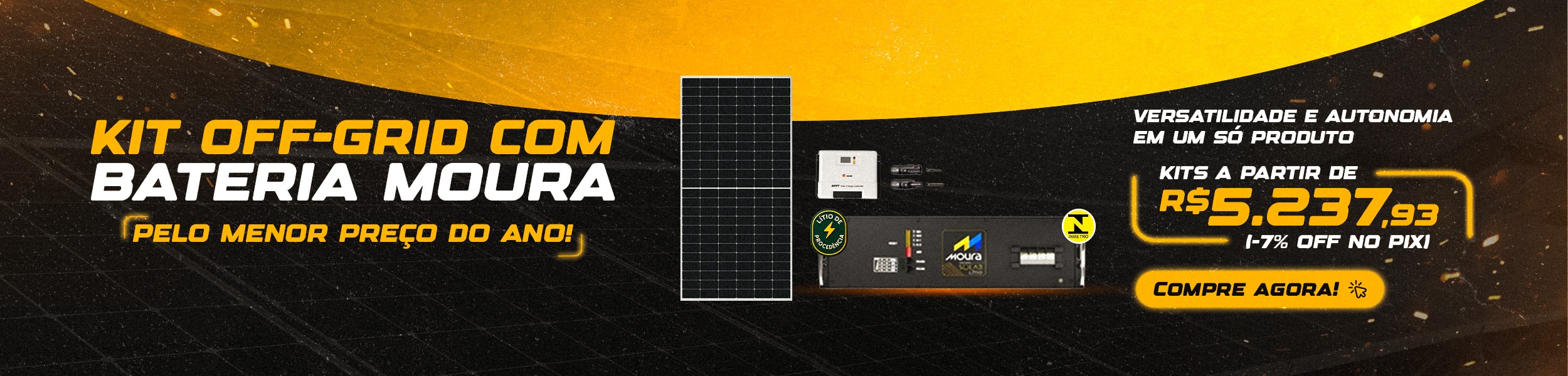 Kits Off-grid no esquenta Black Minha Casa Solar começou