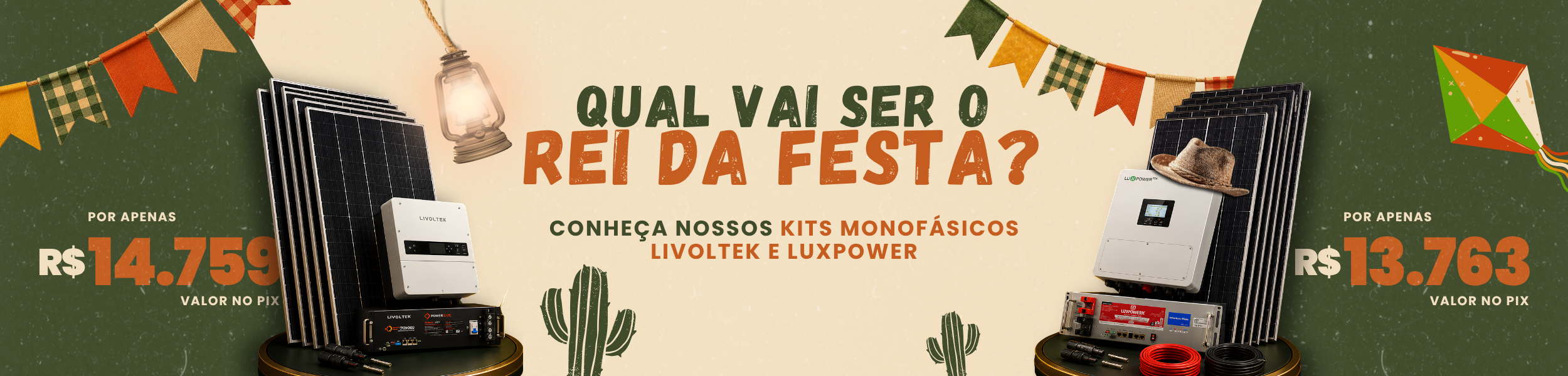 Arraia de Ofertas Duelo Kits Hibridos