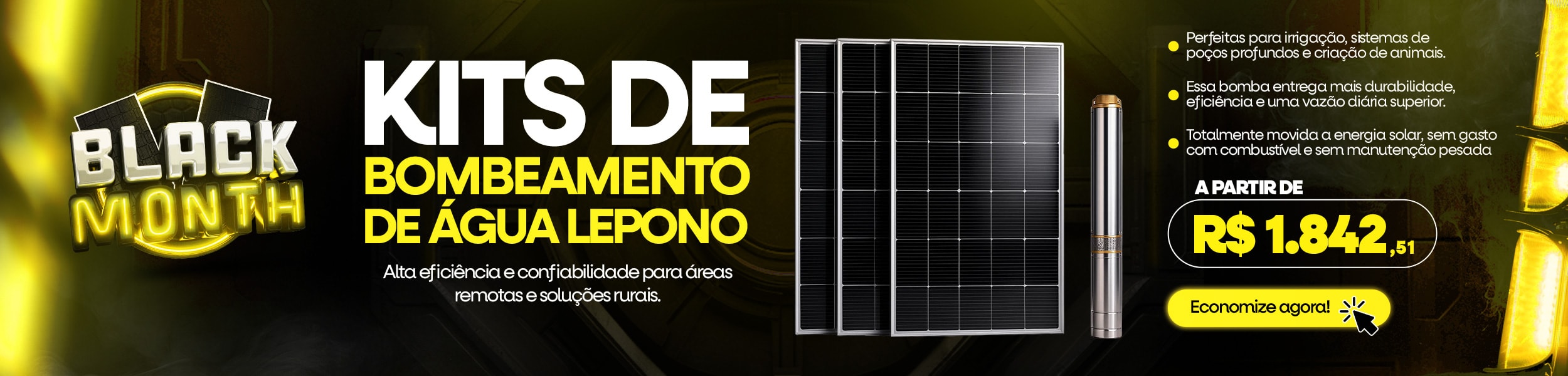 Kits de Bombeamento de Água Lepono