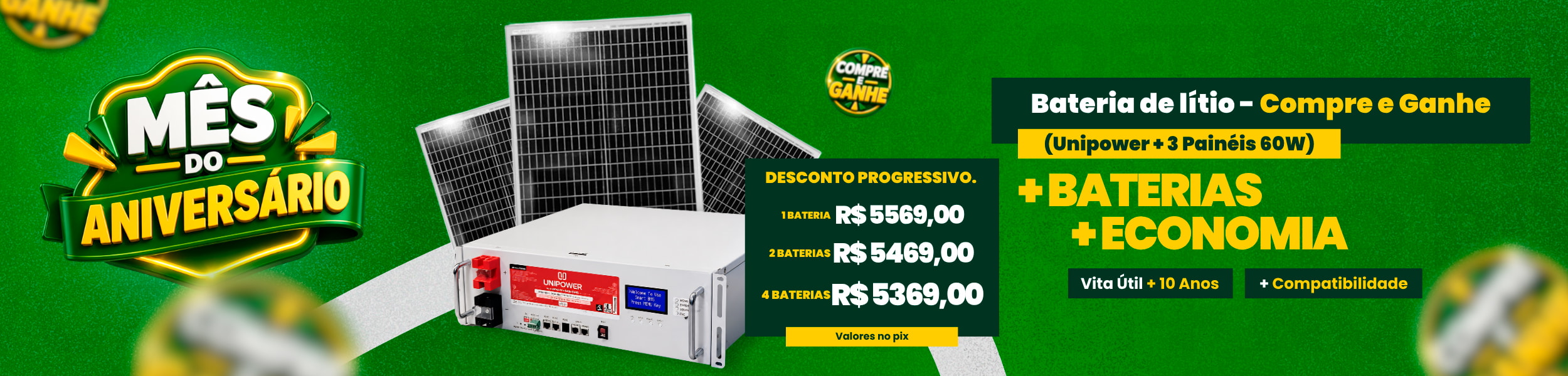 Compre e Ganhe Lítio 