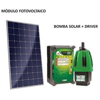 Kit Bomba Solar 1200 a 8600 L/Dia até 40mca para Poço