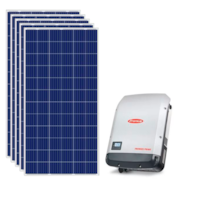 Kit Solar Grid-Tie até 1839 Kwh/Mês para Microgeração (Conexão à Rede)