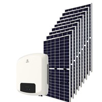 Kit Solar Grid-Tie 990 kWh/Mês para Microgeração (Conexão à Rede)