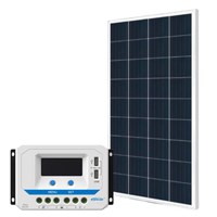 Painel solar 150W com controlador de carga (Off-Grid)
