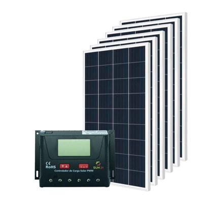 Gerador Solar 135 Kwh/Mês para Uso Isolado (Off-Grid)