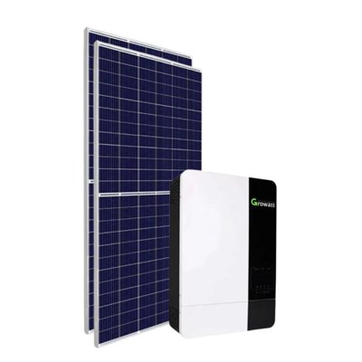 Gerador Solar 165 Kwh/Mês para Uso Isolado (Off-Grid)