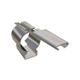 Segunda imagem do produto Abraçadeira Galvanizada Tipo Cunha 1