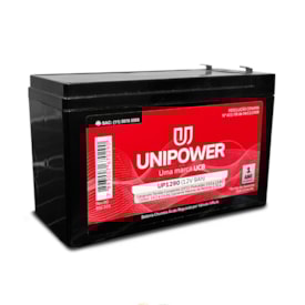 Bateria Estacionária VRLA Nobreak 9Ah 12V Unipower - UP1290