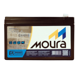 Bateria para Alarme 4Ah 12V Moura - 12MVA-ALARME