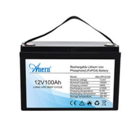 Segunda imagem do produto Bateria Solar de Lítio 100Ah 12,8V 1,27kW Anern - AN-LFP12100