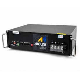 Bateria Solar de Lítio 100Ah 24V 2,4kW 6000 Ciclos Moura - 24MSL100