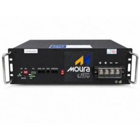 Segunda imagem do produto Bateria Solar de Lítio 100Ah 24V 2,4kW 6000 Ciclos Moura - 24MSL100