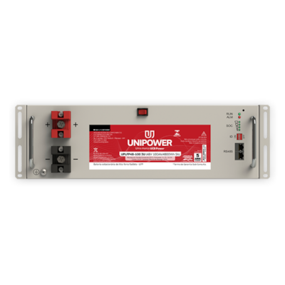 Bateria Solar de Lítio 100Ah 4,8kW 48V Unipower – UPLFP48 U06C25