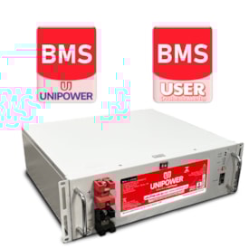 Segunda imagem do produto Bateria Solar de Lítio 100Ah 4,8kWh 48V Unipower – UPLFP48 U06C56