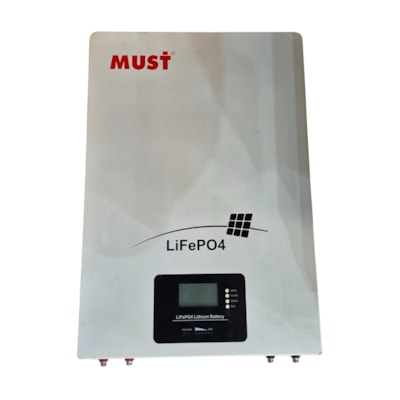 Bateria Solar de Lítio 100Ah 5,12kW 48V Must – LP16 48100 - Outlet
                                                    