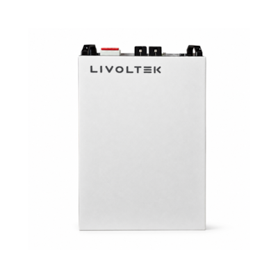 Bateria Solar de Lítio 100Ah 5,12kWh 51,2V Livoltek BLF-B51100