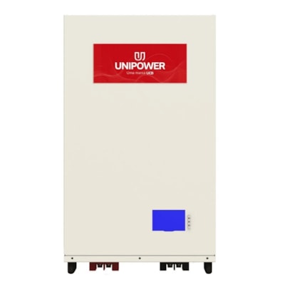 Bateria Solar de Lítio 100ah 5kw 48v com Display Unipower Uplfp48inwall