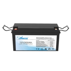 Bateria Solar de Lítio 200Ah 2,56kW 12V Anern - AN-LFP12200
