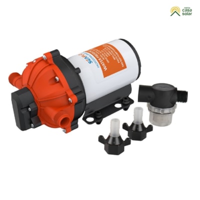 Segunda imagem do produto Bomba de Pressurização 648 a 1134L/hora até 41MCA 12V - Seaflo