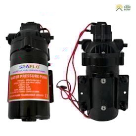 Segunda imagem do produto Bomba Solar 12V 308 a 408L/hora até 70MCA Seaflo