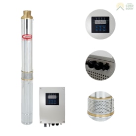 Segunda imagem do produto  Bomba Solar 750W 108V C/ Drive Ebara -  3BPS CE 17
                                            
                                            