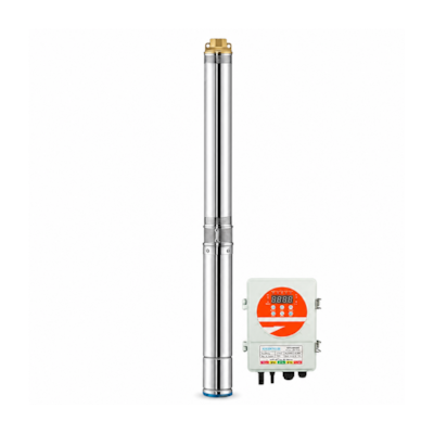 Segunda imagem do produto Bomba Solar Submersa 2200W 125MCA ou 13500L/h Dongyin 4SDS14-125-240-2200