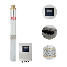 Segunda imagem do produto Bomba Solar Submersa 750W 96V Ebara - 3SBPS2-11 CE