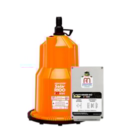 Bomba Solar Vibratória 40MCA 7.500L/dia com Drive R100 Extreme - Anauger