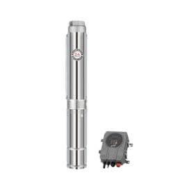 Segunda imagem do produto Bomba Submersa Solar 1100W 110V 123MCA Lepono - 3LDP3.8 123 110 1100