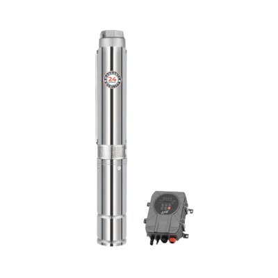 Segunda imagem do produto Bomba Submersa Solar 1100W 110V 123MCA Lepono - 3LDP3.8 123 110 1100