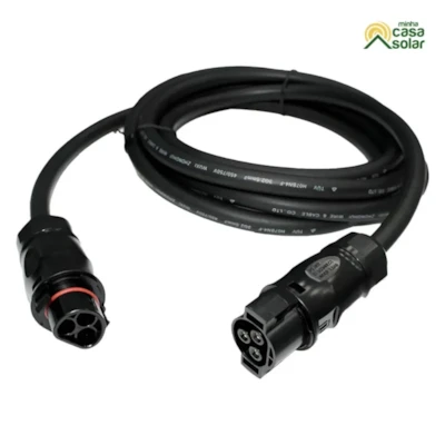 Segunda imagem do produto Cabo de Extensão de 2 Metros Para Microinversores Deye SUNG4