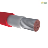 Cabo Solar flexível 6mm² 1,8kV vermelho Lafeber Cabo Solar flexível 6mm² 1,8kV vermelho Lafeber