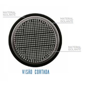 Segunda imagem do produto Cabo Solar Flexível Amphesolar 6mm 1,8KV preto - Amphenol