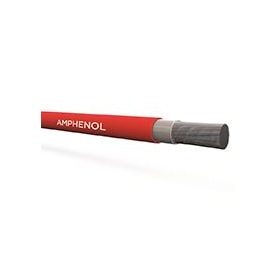 Cabo Solar Flexível Amphesolar 6mm 1,8KV Vermelho - Amphenol