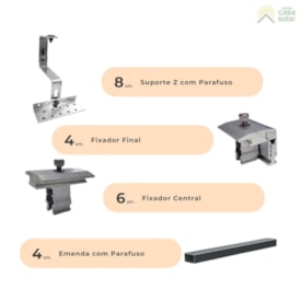 Segunda imagem do produto Caixa de Acessórios para Fixação em Telhado Cerâmico - Romagnole