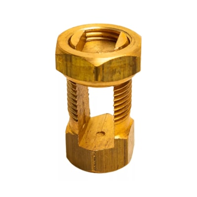 Segunda imagem do produto Conector Parafuso Fendido Split Bolt 16mm Bronze