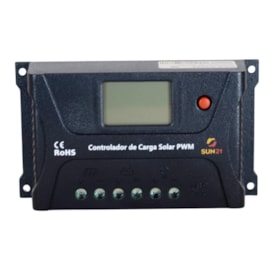 Controlador de Carga 20A 12V/24V PWM Sun21 - CCS-P2024
