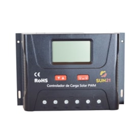 Controlador de Carga 60A 12V/24V PWM SUN21 - CCS-P6024