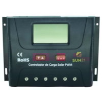 Controlador de Carga 60A 12V/24V PWM SUN21 - CCS-P6024 Controlador de Carga 60A 12V/24V PWM SUN21 - CCS-P6024