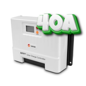 Controlador De Carga MPPT 40A 12V/24V SRNE - Shiner 2440