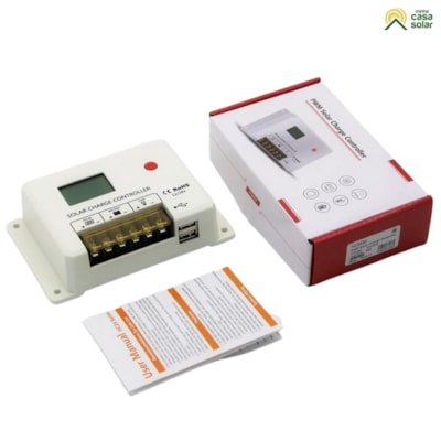 Source Regulador de bateria, 10a 20a 30a usb controlador de carga