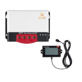 Controlador De Carga Solar 40A MPPT Sun21 com Display Externo