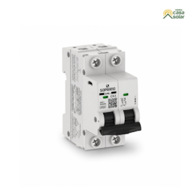 Segunda imagem do produto Disjuntor Bipolar 63A 3kA 220V Curva C - Soprano