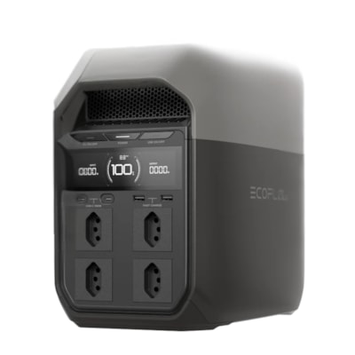 Estação Ecoflow Delta 3 1800W 127V com Bateria Lítio